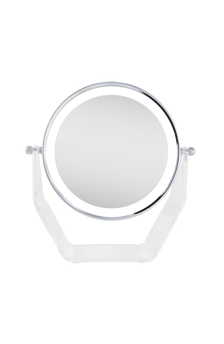 Zadro Lighted Makeup Mirror with Magnification
Swivel, Alternate, color, Chrome