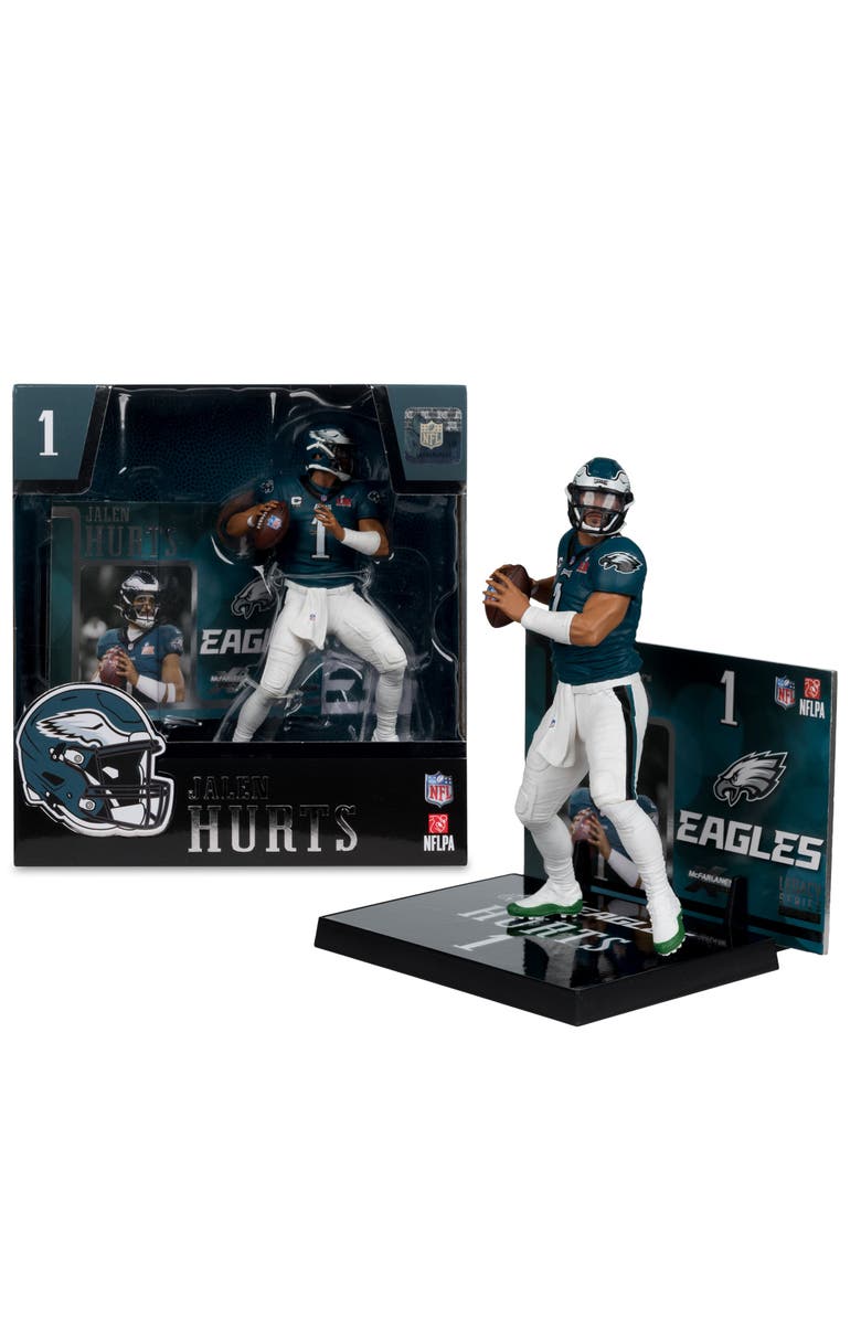 McFarlane Jalen Hurts (Eagles Super Bowl Edition) NFL 7" Figure McFarlane, Main, color, Multi-Color