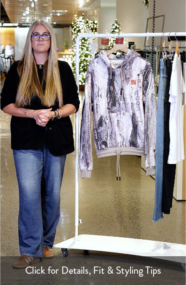 Stack Logo Embroidered Hoodie, sales video thumbnail