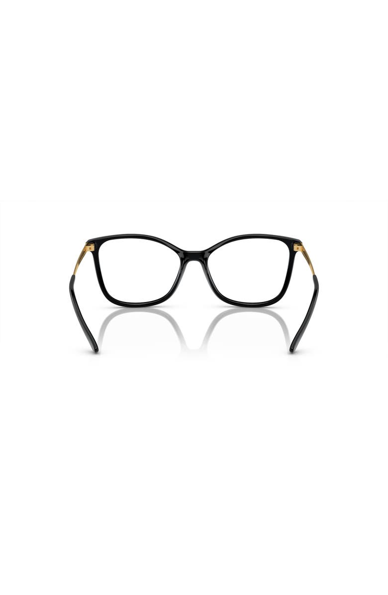 Vogue Eyewear 54mm Butterfly optical glasses, Alternate, color, Black
