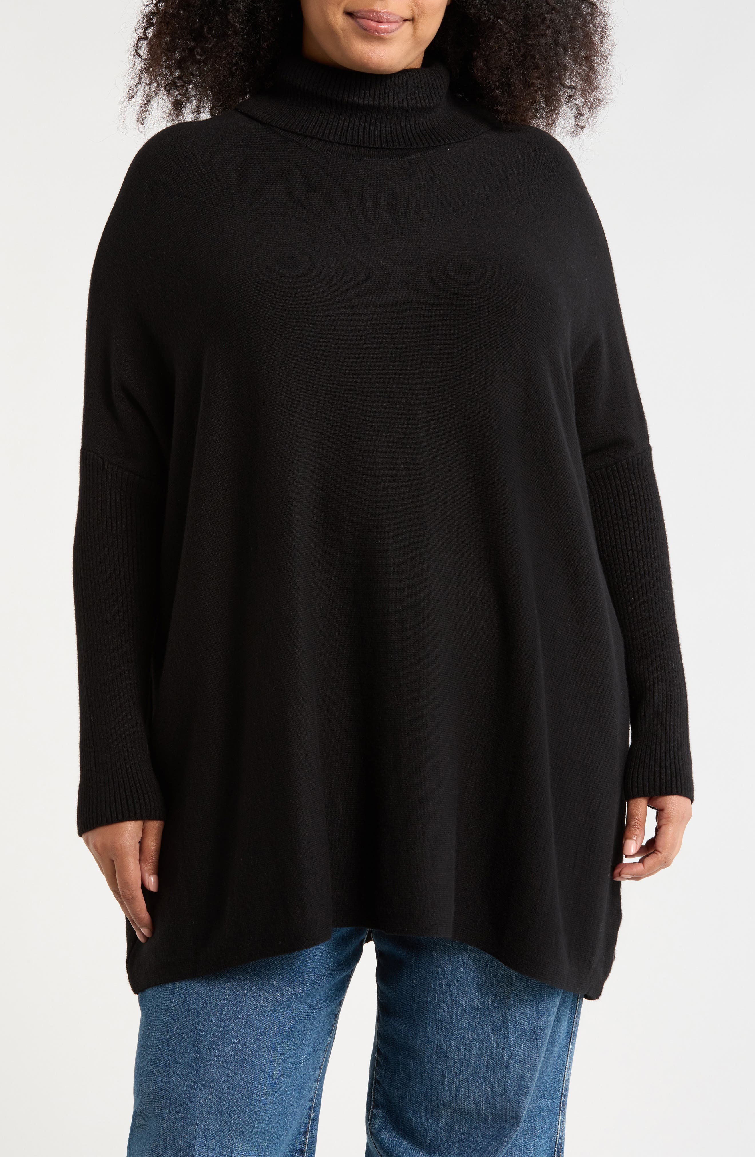 Joseph A Oversize Turtleneck Sweater