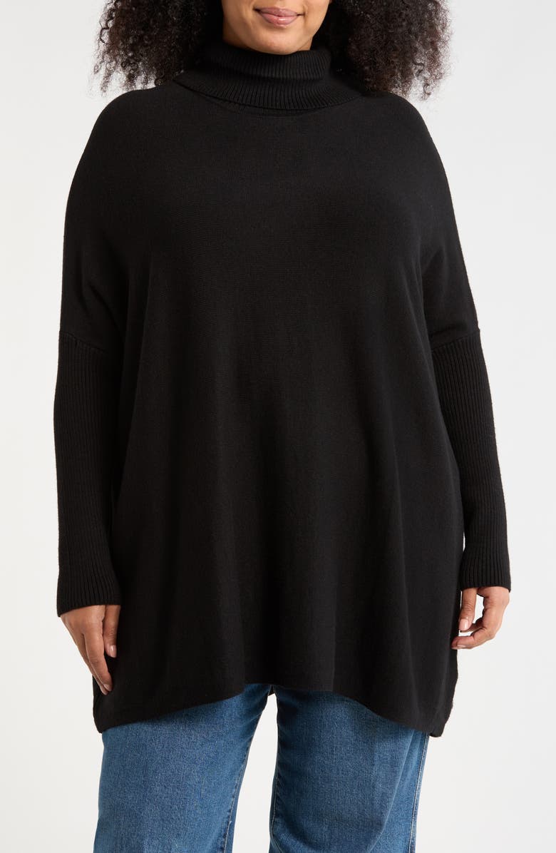 Joseph A Oversize Turtleneck Sweater, Main, color, 