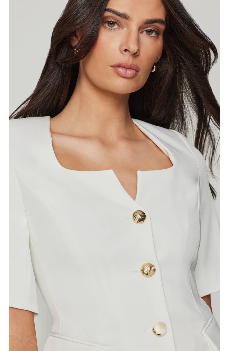 Generation Love Tilly Crepe Jacket, Alternate, color, White