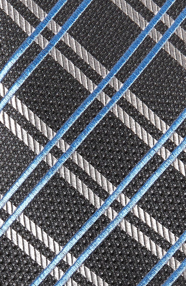 NORDSTROM MEN'S SHOP Georgetown Windowpane Silk Tie, Alternate, color, 