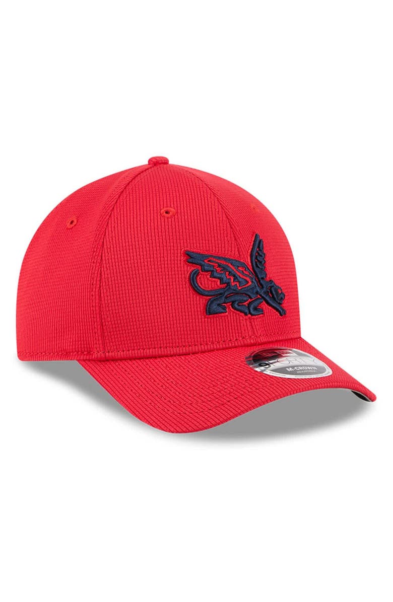 New Era Men's New Era Red Texas Rangers City Connect Batting Practice 9FORTY M-Crown Adjustable Hat, Alternate, color, Red