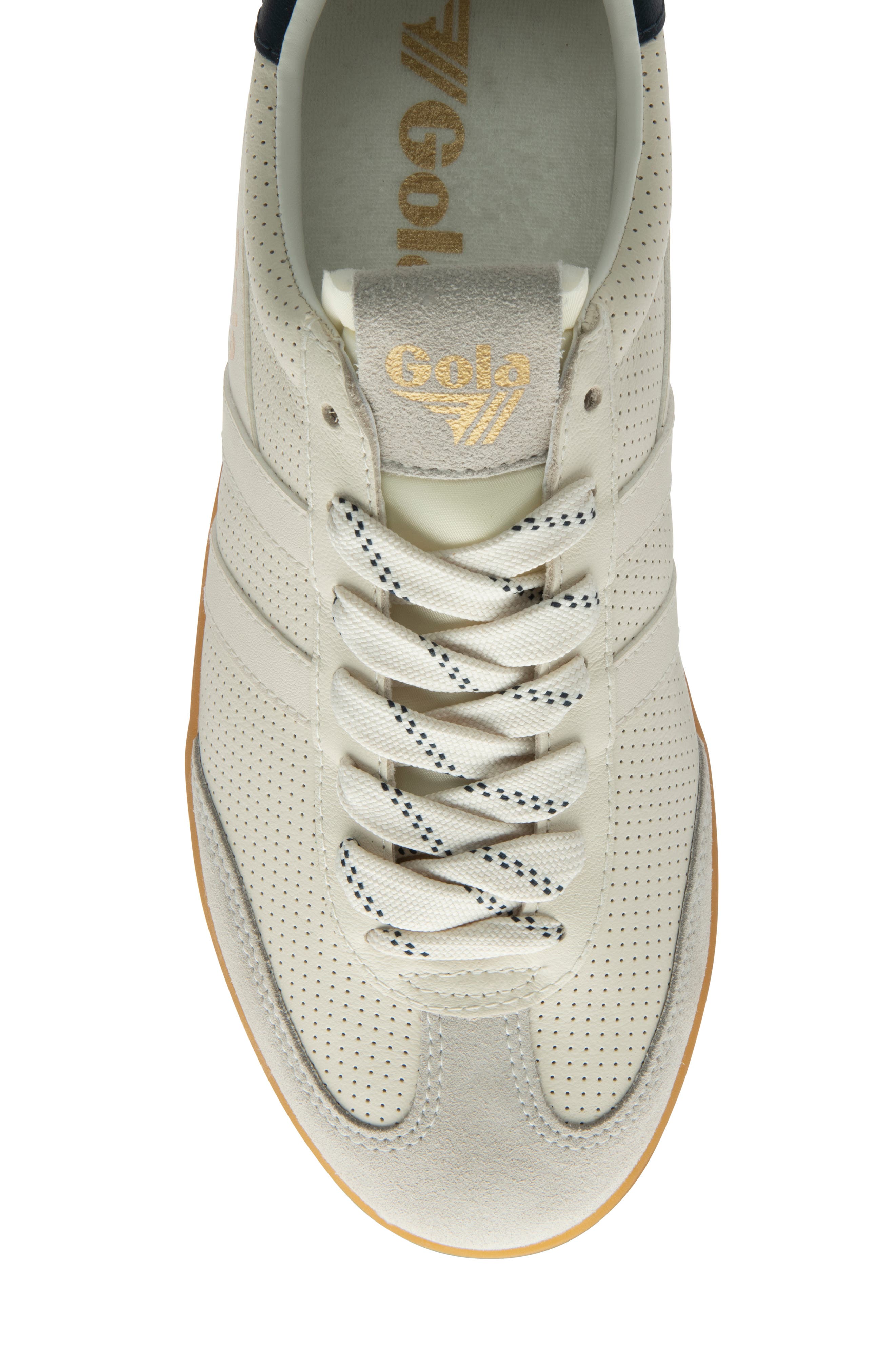 Cyclone Leather 76 Sneaker, Alternate, color, OFF WHITE/ NAVY/ GUM