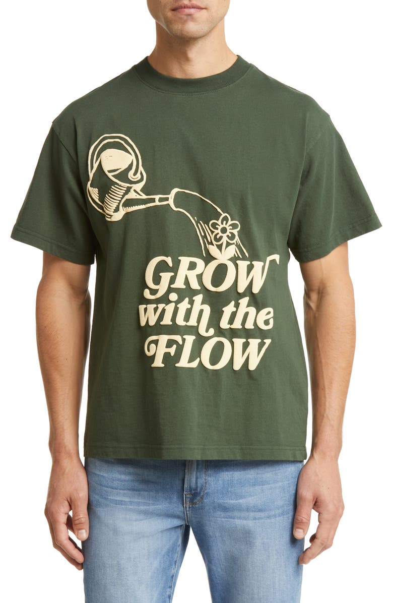 ALPHA COLLECTIVE Grow with the Flow Graphic T-Shirt, Main, color,