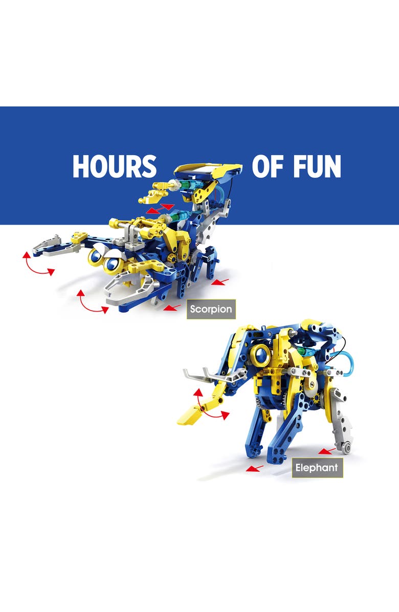 Teach Tech Rivet Rex Robot, DIY Build & Play Kit, STEM Educational Toy, 10+, Alternate, color, Multicolored