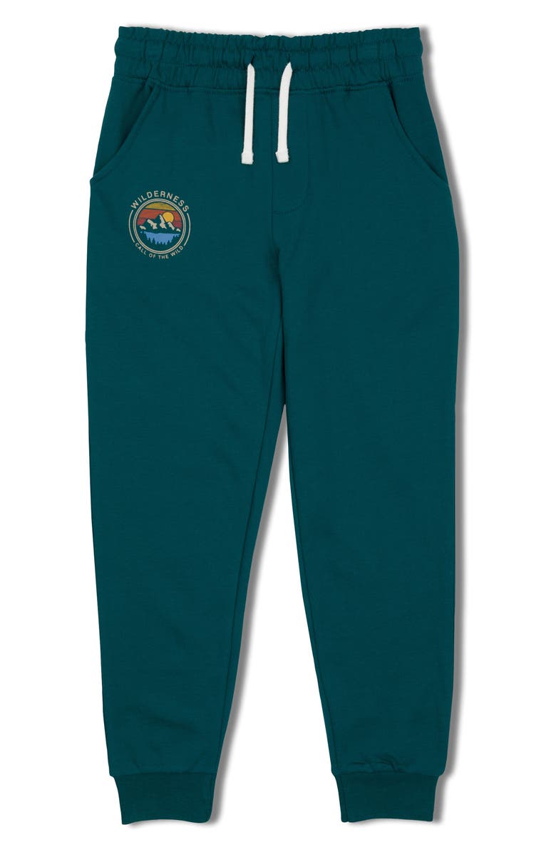 Threads 4 Thought Kids' Call of the Wild Graphic Sweatpants, Main, color, Sea Dragon