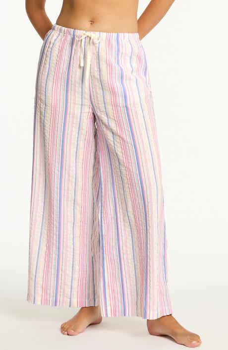 Sea Level Boho Stripe Surf Pants