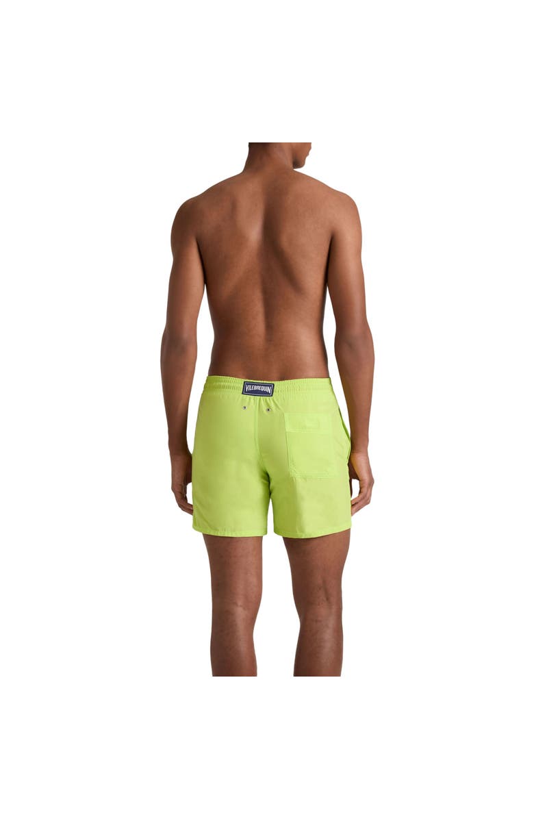 Vilebrequin Men Swim Shorts Water-reactive Hypnoctopus, Alternate, color, Acid Lime