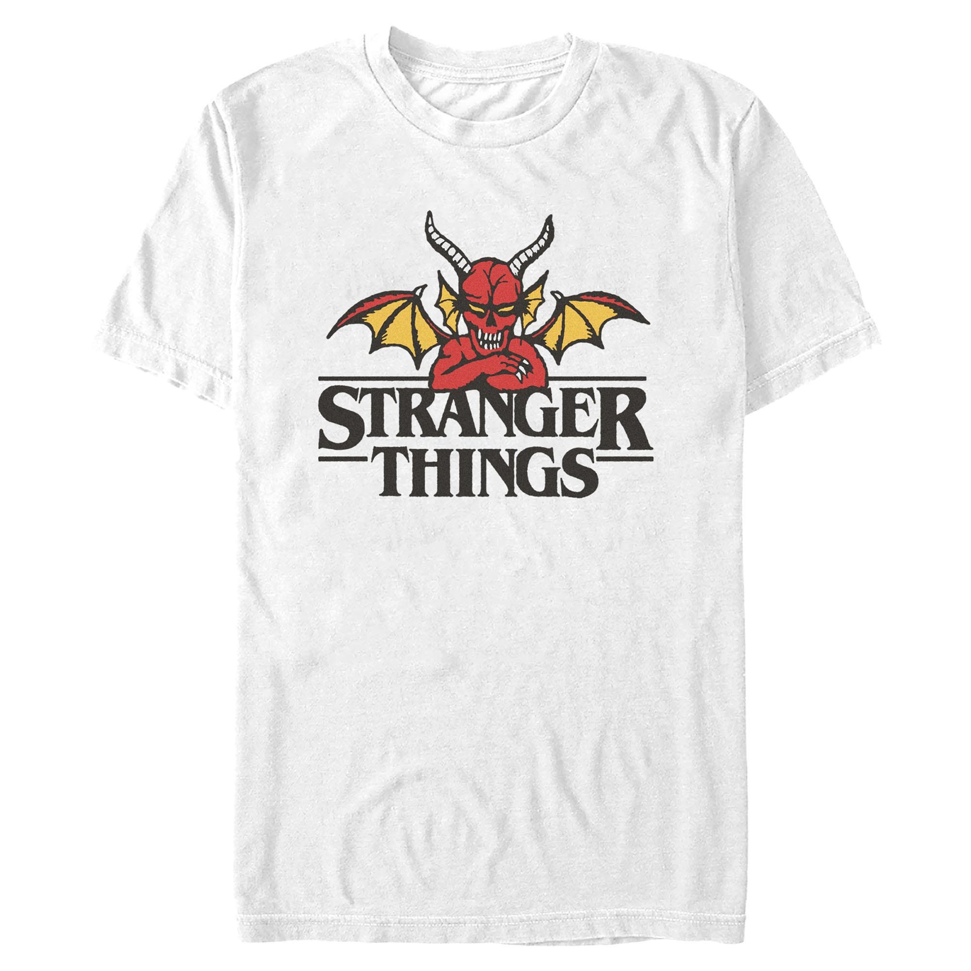 Men's Stranger Things Classic Devil Logo  Graphic T-Shirt - image 2