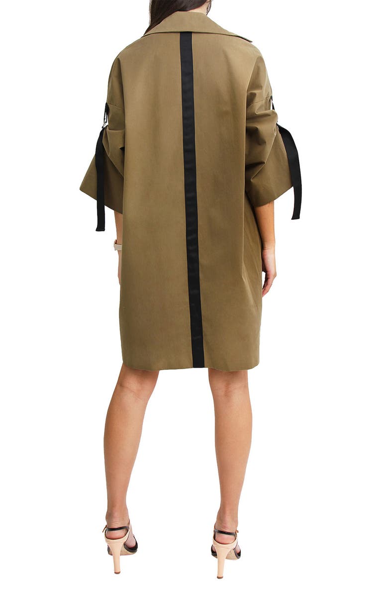 Belle & Bloom BELLE AND BLOOM Russian Romance Trench Coat, Alternate, color, Military