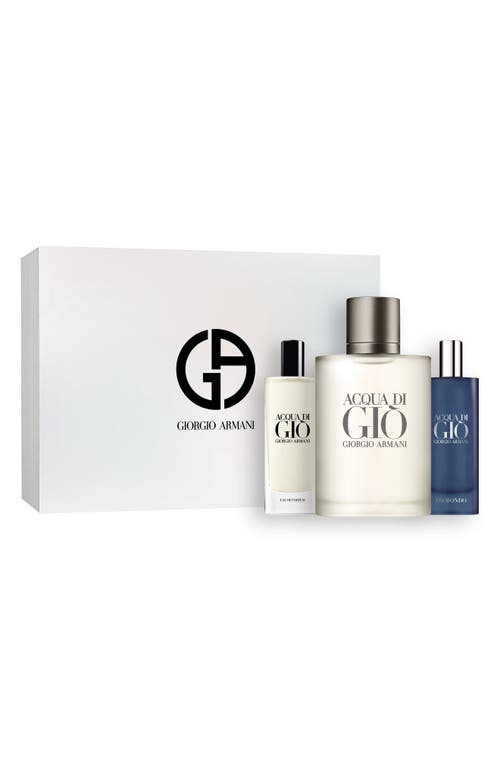 ARMANI beauty Acqua di Gio Fragrance Set $179 Value 