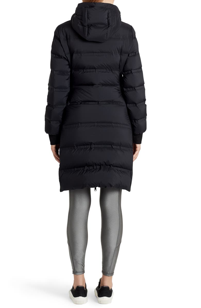 Moncler Sceptrum Long Hooded Puffer Coat, Alternate, color, 