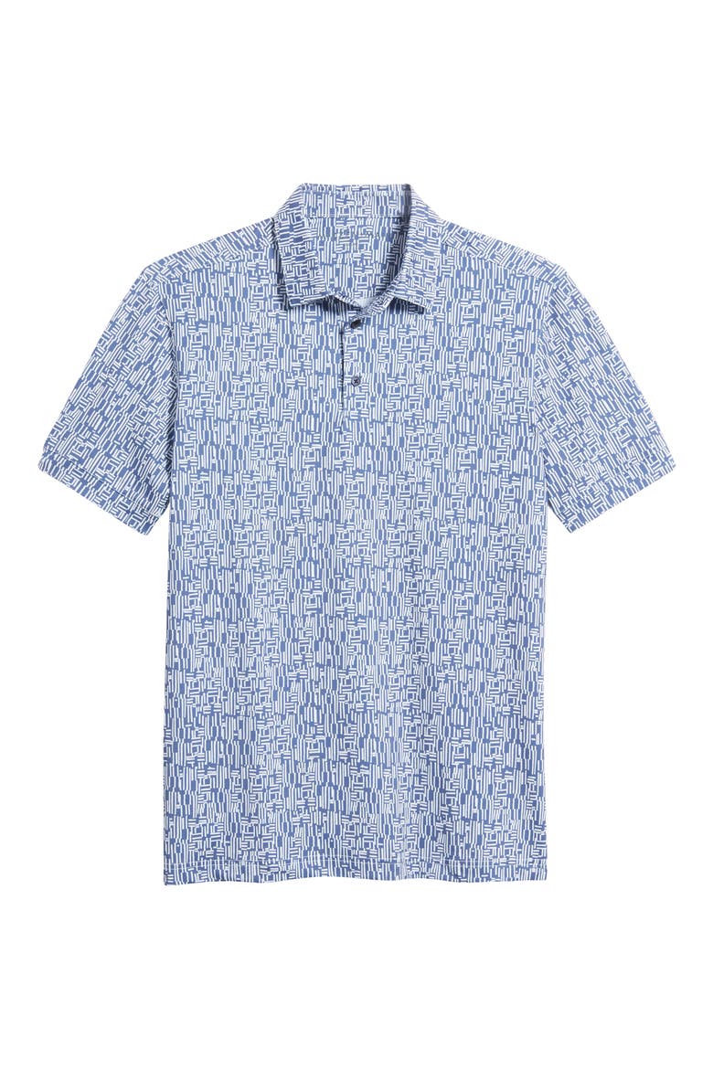 Versa Performance Golf Polo, Alternate, color, COASTAL FJORD MARKER GRID