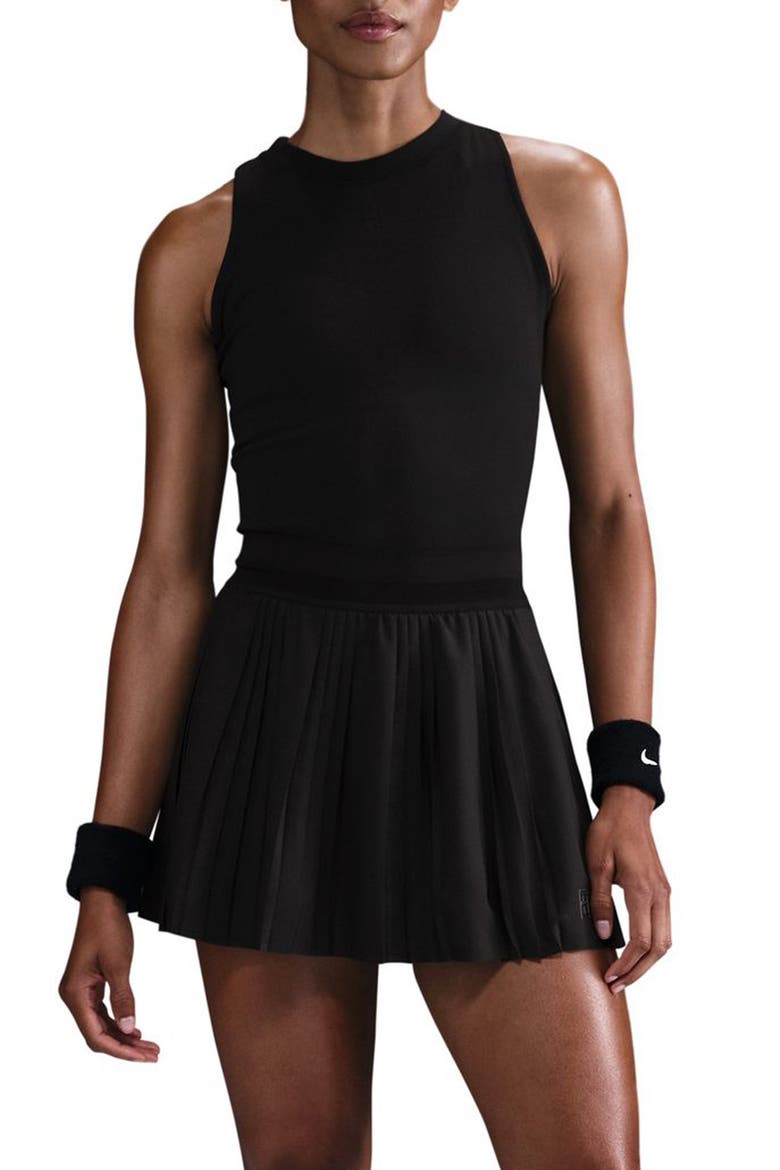 NikeCourt Dri-FIT Advantage Tank, Main, color, BLACK/BLACK
