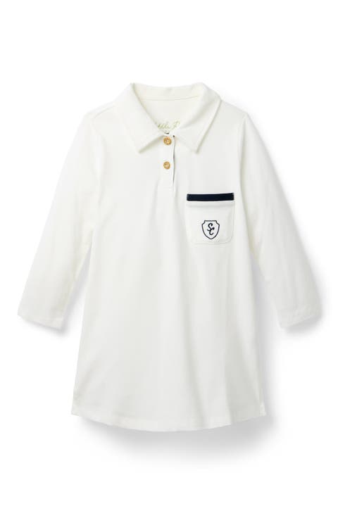 Addison Long Sleeve Polo Dress