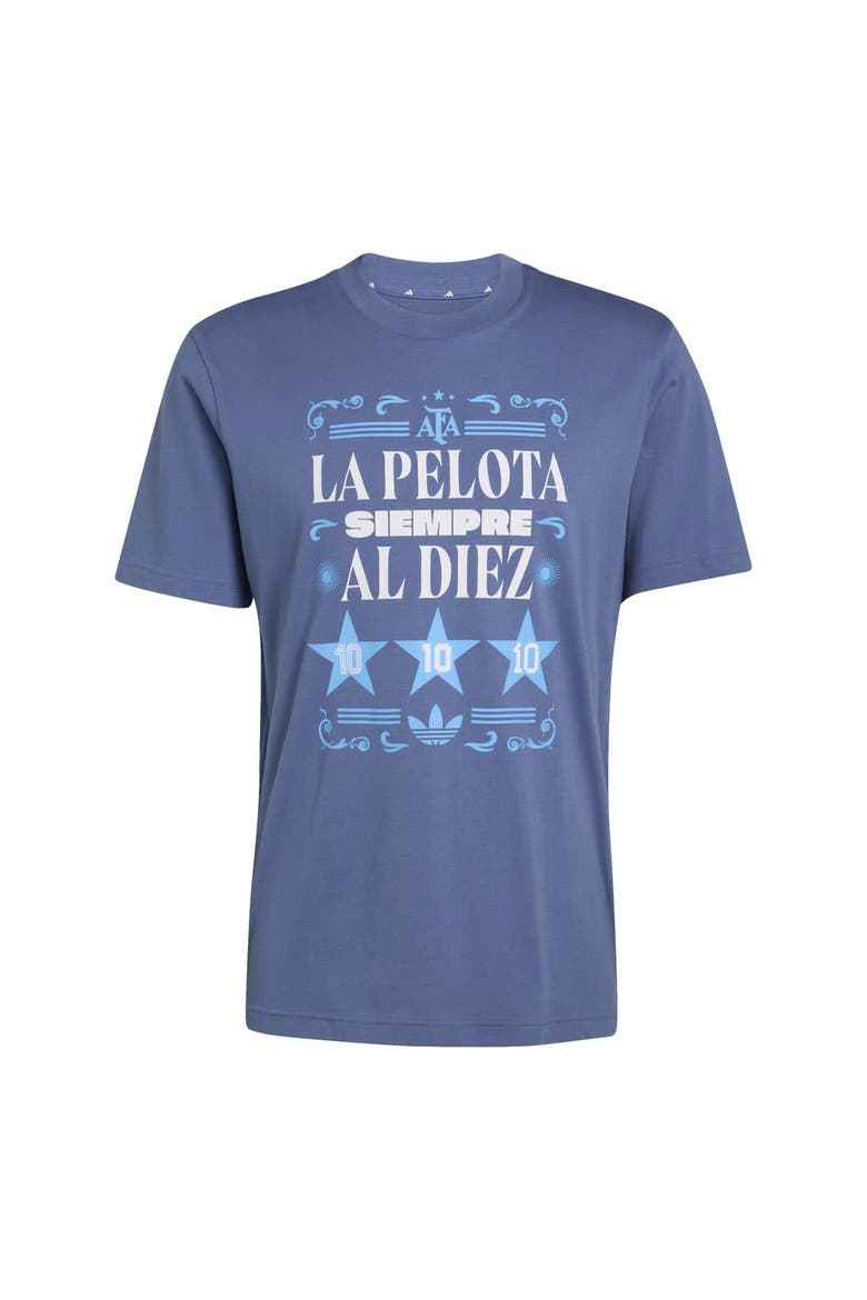 Men's adidas  Blue Argentina National Team FIFA x World Cup 2022 Winners Amply T-Shirt, Alternate, color, Blue