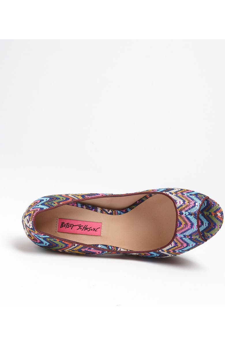 Betsey Johnson 'Barrdot' Pump, Alternate, color,