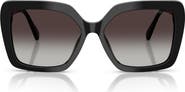Swarovski 57mm Butterfly Sunglasses
