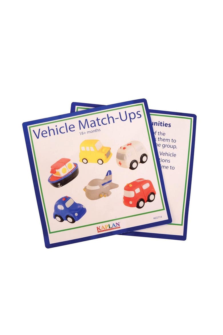 Toddler Vehicle Match-Ups - Set of 6, Alternate, color, Multicolored