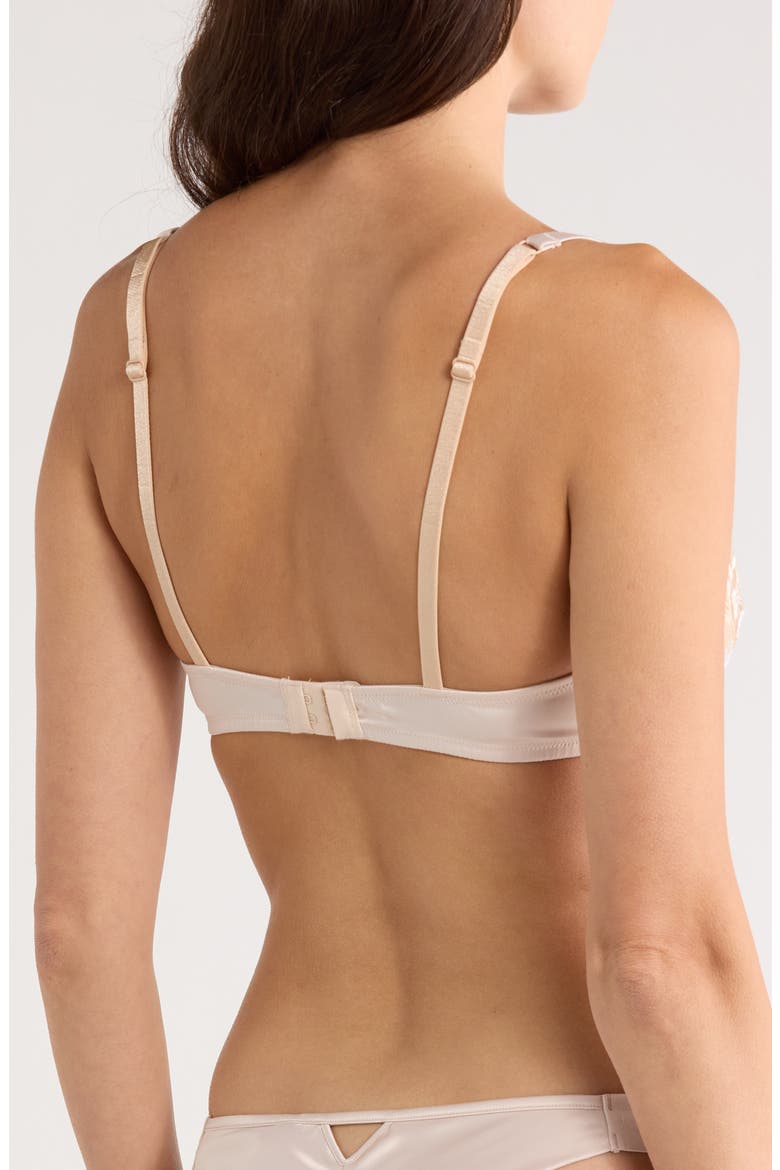 Champetre Underwire Balconette Bra, Alternate, color, DUNE