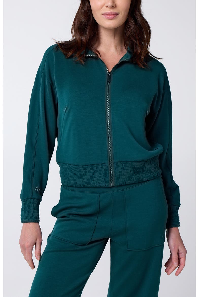 Women's Active Lifestyle You Know You Play Full Zip Jacket, Main, color, Racing Green