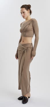 Mother of All Papper Wrap Skirt