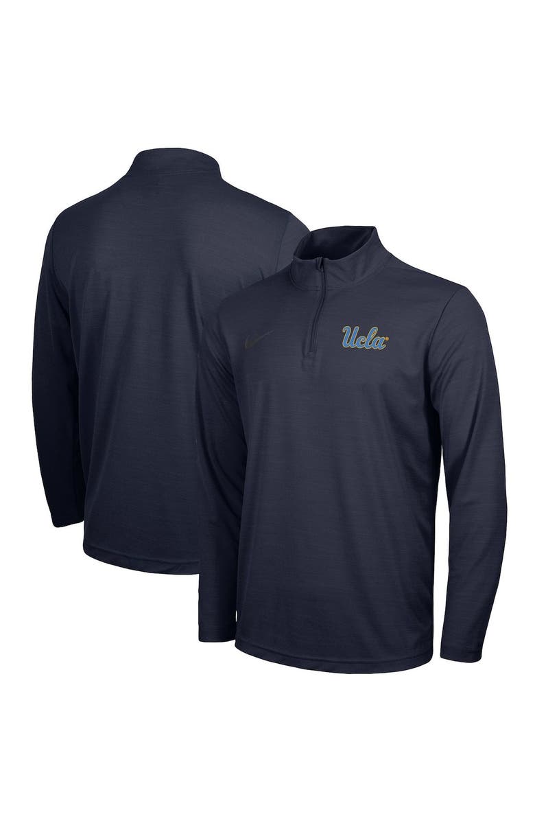 Nike Men's Nike Navy UCLA Bruins Intensity Quarter-Zip Performance Jacket, Main, color, 