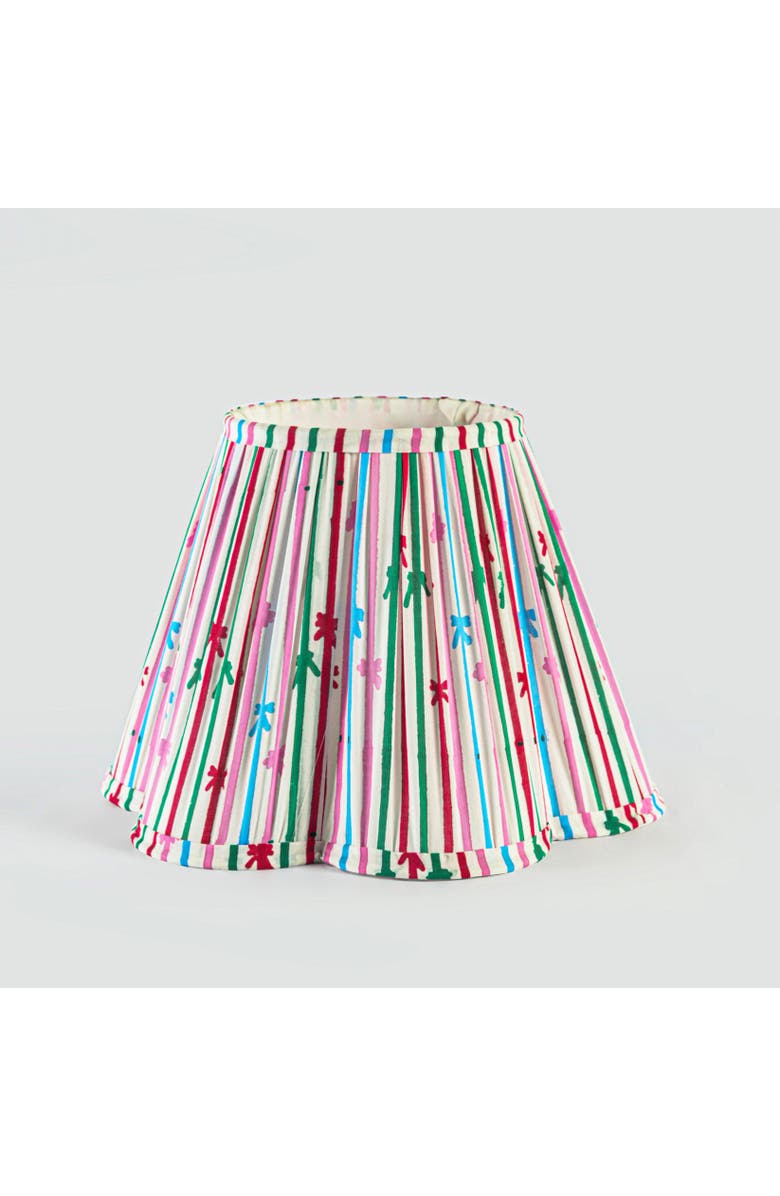Mela Artisans Bellebow Handblocked Lampshade, Main, color, Bellebow