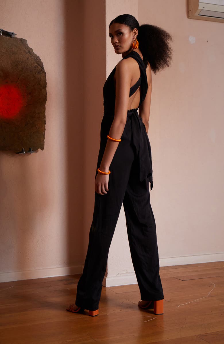 DIARRABLU Umy Wrap Jumpsuit, Alternate, color,
