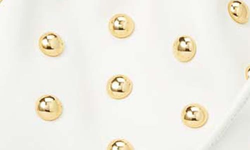 Veronica Beard Small Stash Studded Leather Drawstring Clutch
