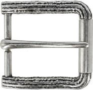 Trafalgar 35mm Italian Solid Brass Wooden Branch Inspired Arched Harness Belt Buckle