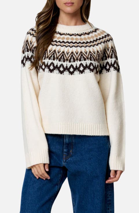 Fair Isle Crewneck Sweater