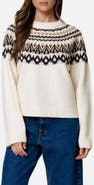 Blu Pepper Fair Isle Crewneck Sweater