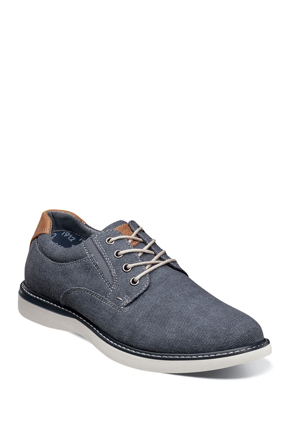 NUNN BUSH Bayridge Canvas Oxford Shoe - Wide Width Available, Main, color, 