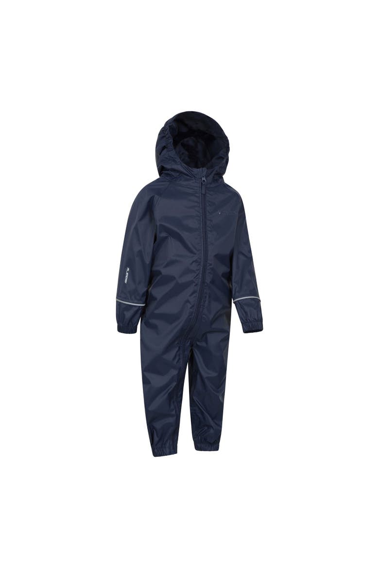 Childrens/Kids Puddle Waterproof Rain Suit, Alternate, color, Blue