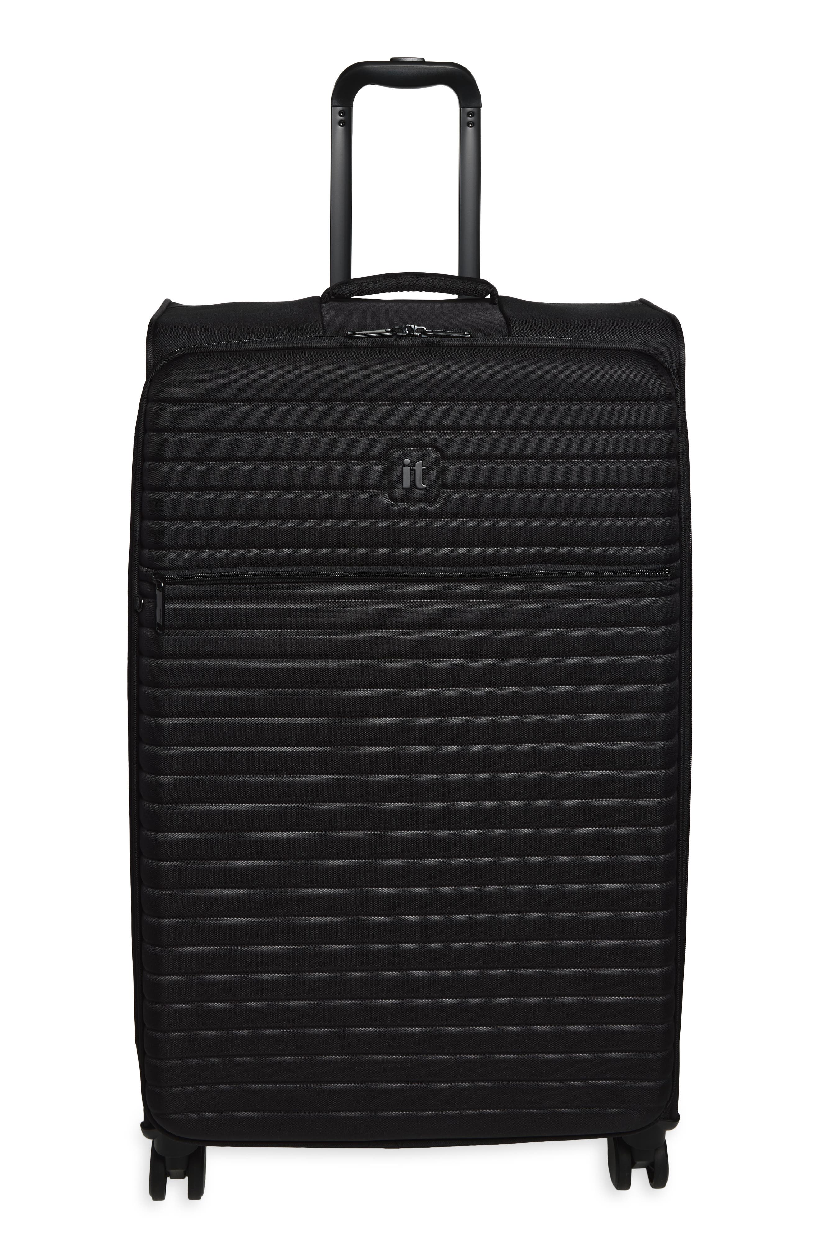 Lineation Softside Checked Spinner Suitcase