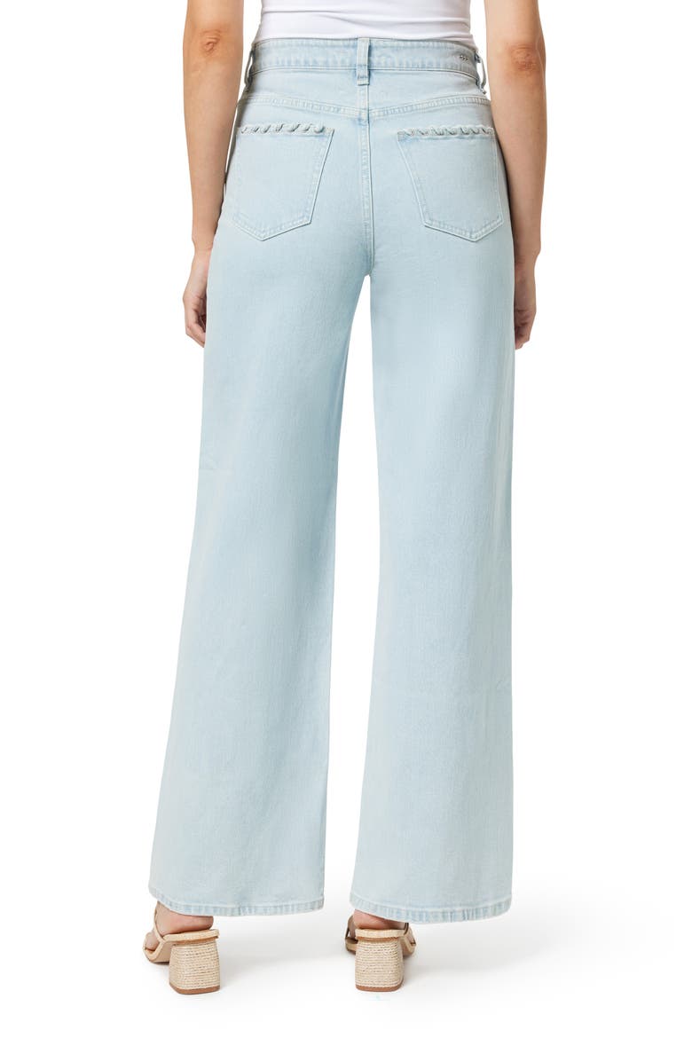 Denver High Waist Wide Leg Jeans, Alternate, color, GLACIER