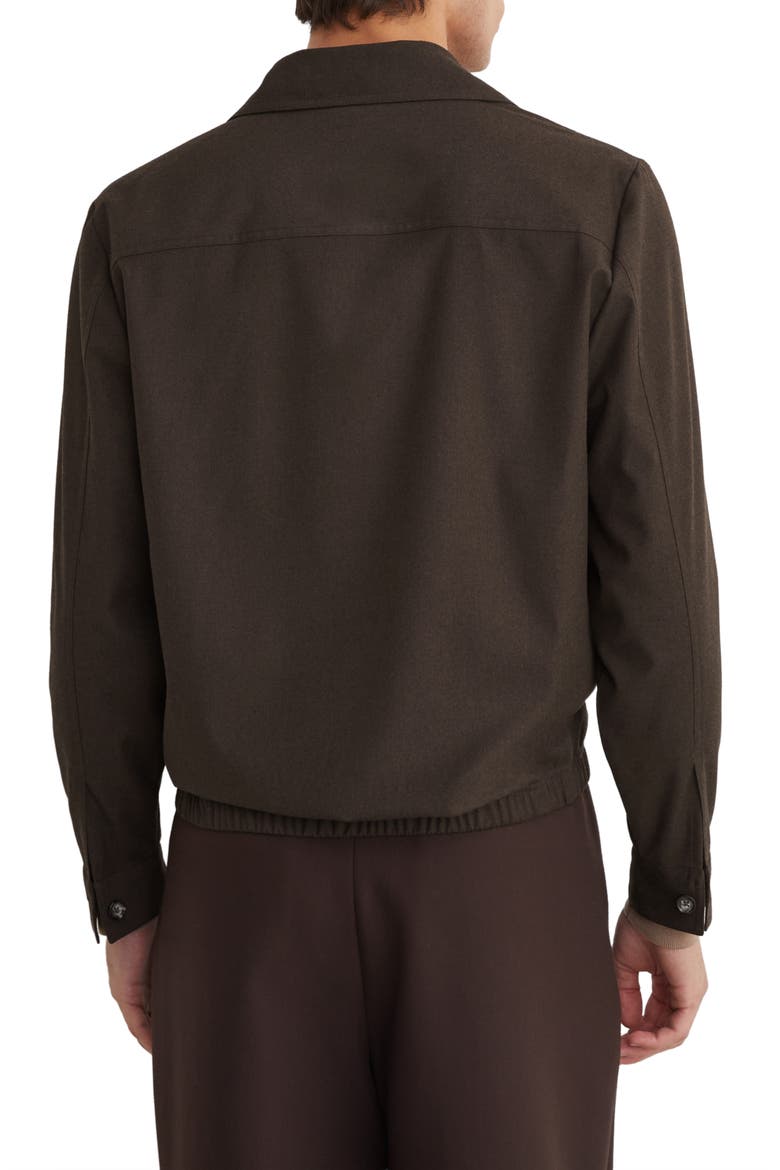 Penge Overshirt, Alternate, color, CHOCOLATE BROWN