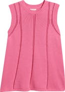 Caslon® Open Stitch Sleeveless Sweater