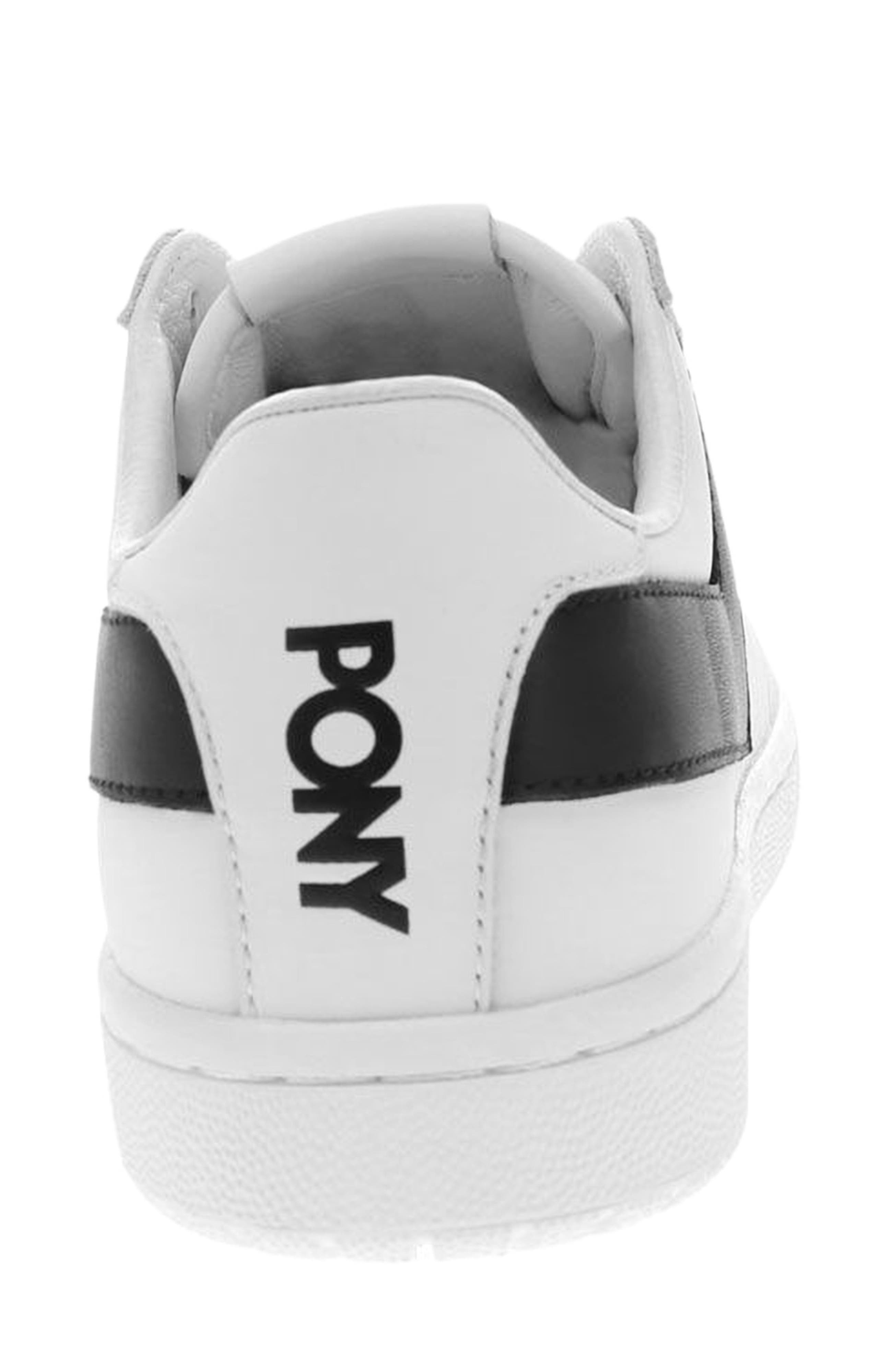 PONY M-80 Low Sneakers, Alternate, color, White/Black