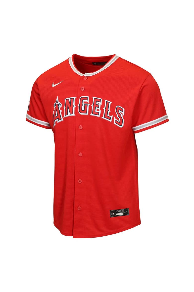 Youth Nike  Red Los Angeles Angels Alternate Stadium Jersey, Alternate, color, Red