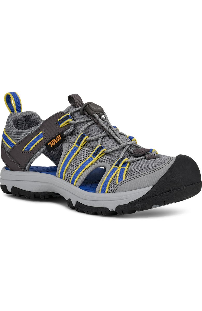 Teva Manatee Sport Sandal, Main, color, Grey/ Dazzling Blue