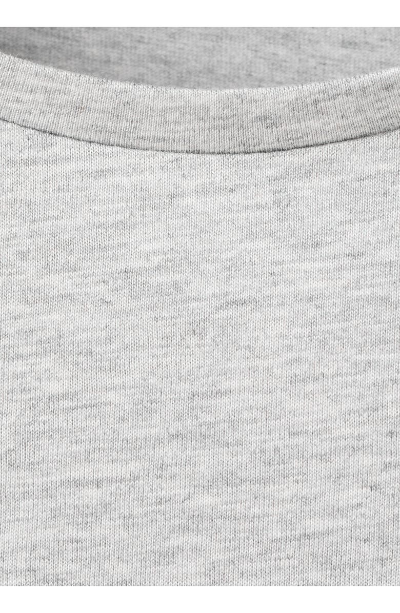 MANGO Short Sleeve Pajama T-Shirt, Alternate, color, Light/ Pastel Grey