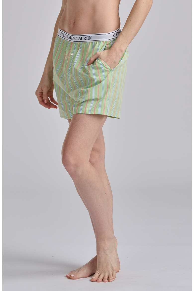 Boxer Pajama Shorts, Alternate, color, SUNDAY STRIPE