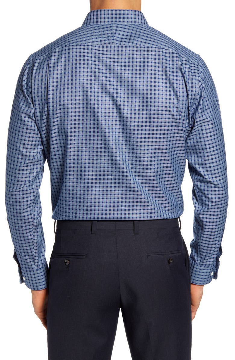 NORDSTROM MEN'S SHOP Trim Fit Non-Iron Dress Shirt, Alternate, color, 