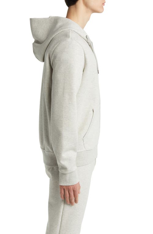 Polo Ralph Lauren Polo Pony Embroidered Zipper Hooded Casual Jacket In Light Sport Heather