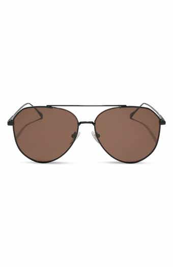 DIFF Jane 57mm Aviator Sunglasses